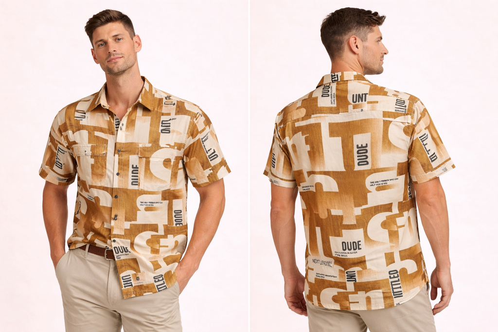 Classic White Short Sleeve Shirt – Modern Fit