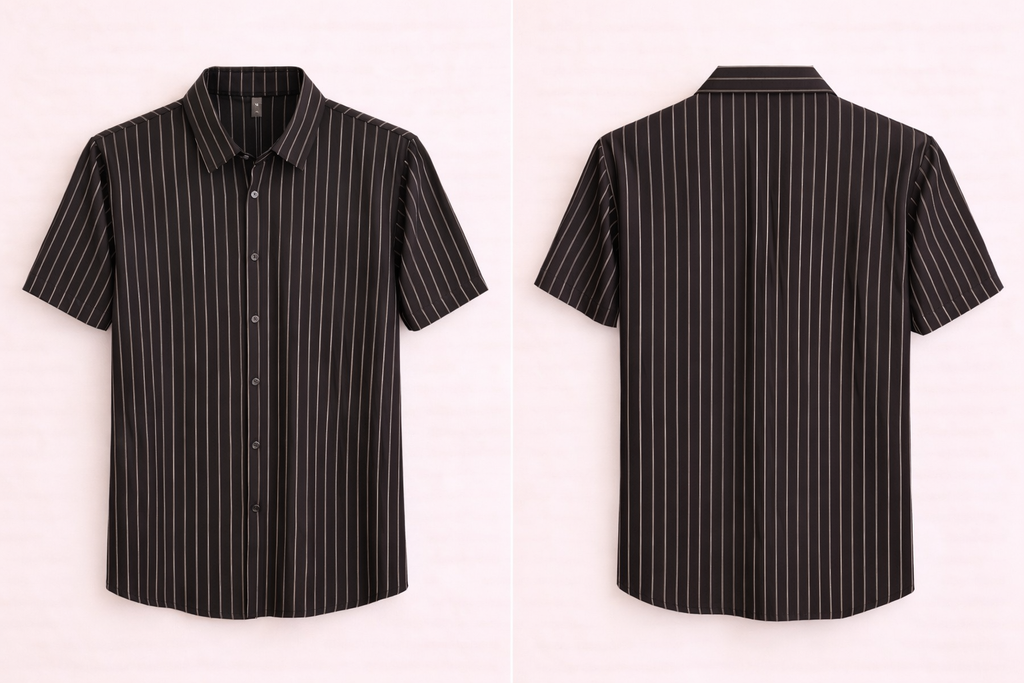 Classic White Short Sleeve Shirt – Modern Fit