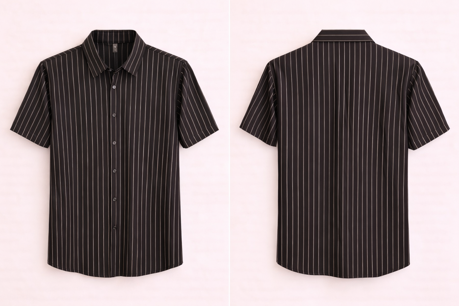 Classic White Short Sleeve Shirt – Modern Fit