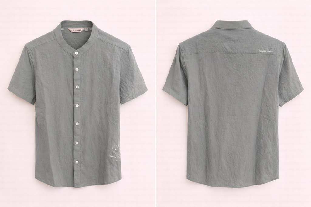 Classic White Short Sleeve Shirt – Modern Fit
