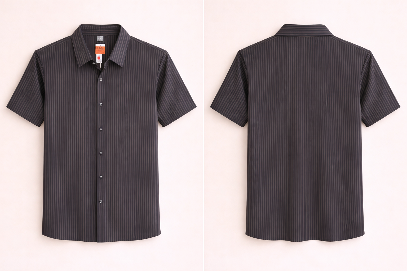 Classic White Short Sleeve Shirt – Modern Fit