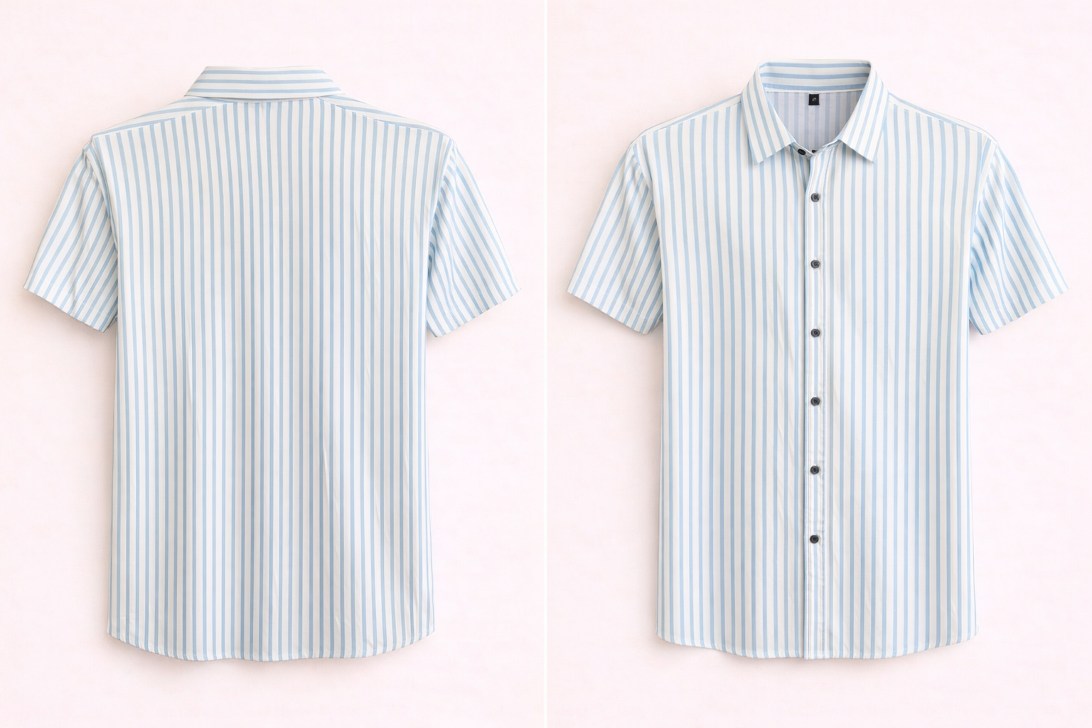 Classic White Short Sleeve Shirt – Modern Fit