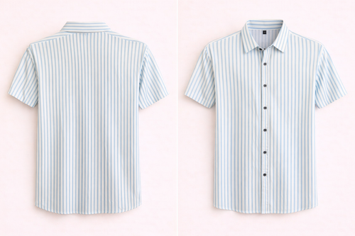 Classic White Short Sleeve Shirt – Modern Fit