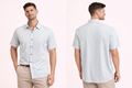 Classic White Short Sleeve Shirt – Modern Fit