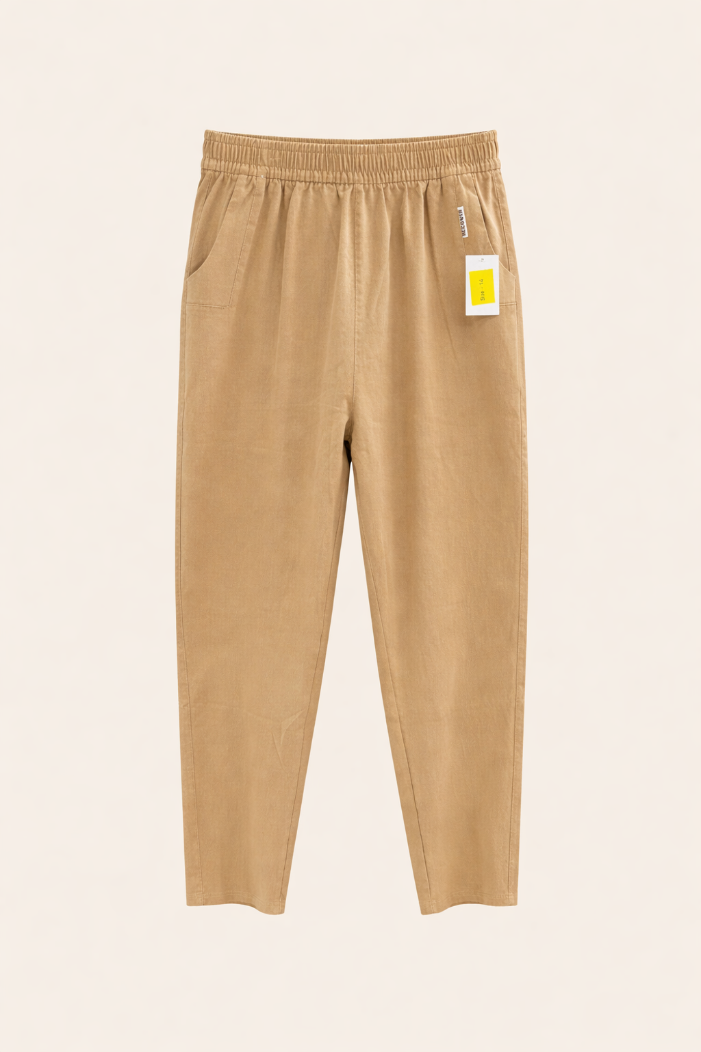 Women's elastic waist casual pants
