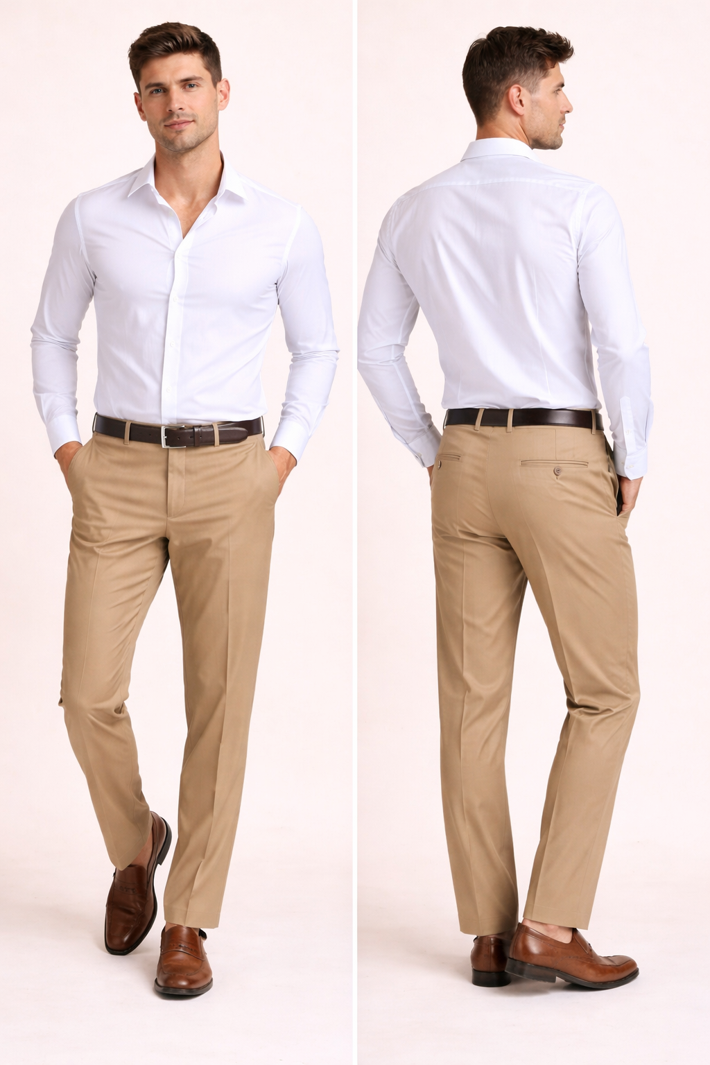 Men’s Slim Fit Formal Trousers